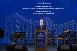 Official reception held at Gulustan Palace to mark Diplomatic Service Day - PHOTO 
