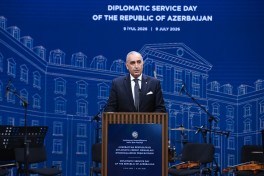 Official reception held at Gulustan Palace to mark Diplomatic Service Day - PHOTO 