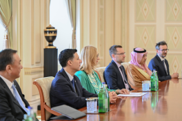 President Ilham Aliyev received heads of several international organizations