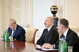 President Ilham Aliyev received heads of several international organizations