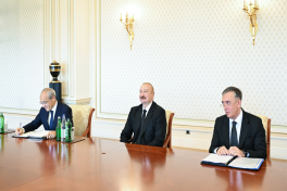 President Ilham Aliyev received heads of several international organizations