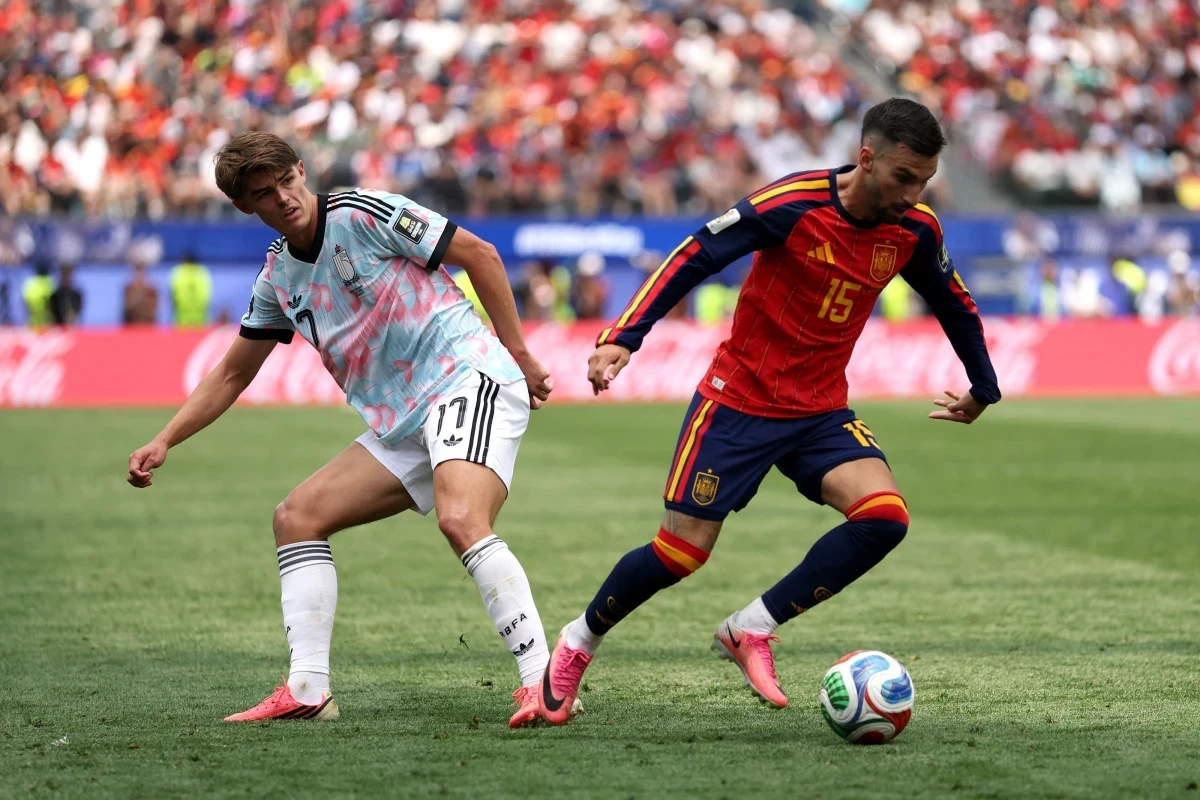 Spain reached the World Cup semi-finals after beating Belgium