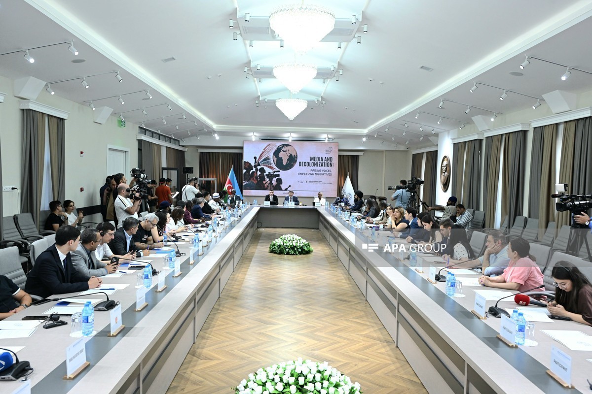 International conference on media and decolonization held in Baku - <span class="red_color">PHOTO