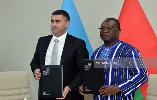 BTG signs memorandum with Burkina Faso Foreign Ministry's research institute - PHOTO 