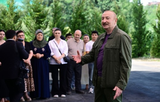 President: Every time former displaced persons return to their ancestral lands, it is a celebration for all of us