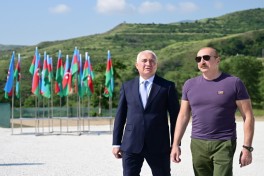 Hydroelectric power stations on Hochaz River inaugurated in Lachin