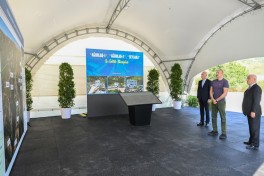 Hydroelectric power stations on Hochaz River inaugurated in Lachin