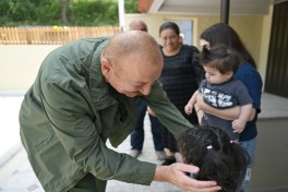 President Ilham Aliyev inspected restoration works in Shusha’s Kichik Galaderesi village and met with returning residents - PHOTO 