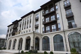 President Ilham Aliyev attended opening of Khankendi Hotel - PHOTO 