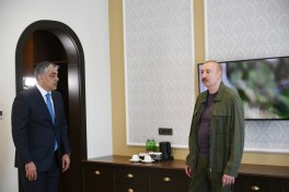 President Ilham Aliyev attended opening of Khankendi Hotel - PHOTO 