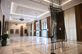 President Ilham Aliyev attended opening of Khankendi Hotel - PHOTO 