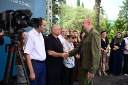 President Ilham Aliyev visited Guzeykhirman village in Khojavend district-UPDATED 