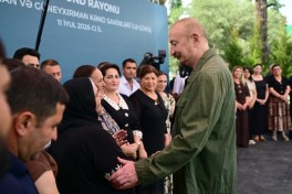 President Ilham Aliyev visited Guzeykhirman village in Khojavend district-UPDATED 