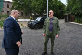 President Ilham Aliyev visited Guzeykhirman village in Khojavend district-UPDATED 