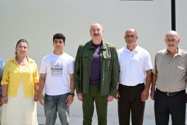 President Ilham Aliyev visited Guzeykhirman village in Khojavend district-UPDATED 