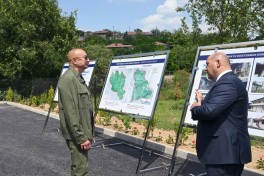 President Ilham Aliyev visited Guzeykhirman village in Khojavend district-UPDATED 