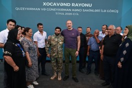 President Ilham Aliyev visited Guzeykhirman village in Khojavend district-UPDATED 