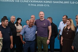 President Ilham Aliyev visited Guzeykhirman village in Khojavend district-UPDATED 