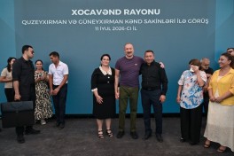 President Ilham Aliyev visited Guzeykhirman village in Khojavend district-UPDATED 