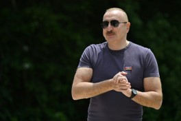 President Ilham Aliyev reviewed new buildings of “Yasaman” Hotel in Shusha