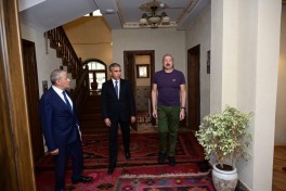 President Ilham Aliyev reviewed new buildings of “Yasaman” Hotel in Shusha