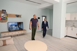 President Ilham Aliyev reviewed progress under public-private partnership project on Garabagh Street in Shusha