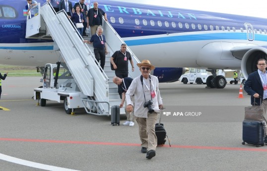 Visit of the participants of the IV Shusha Global Media Forum to Karabakh has begun-PHOTO 