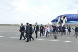 Visit of the participants of the IV Shusha Global Media Forum to Karabakh has begun-PHOTO 