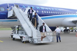 Visit of the participants of the IV Shusha Global Media Forum to Karabakh has begun-PHOTO 