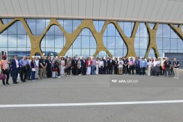 Visit of the participants of the IV Shusha Global Media Forum to Karabakh has begun-PHOTO 