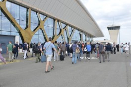 Visit of the participants of the IV Shusha Global Media Forum to Karabakh has begun-PHOTO 