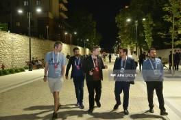 Foreign guests got acquainted with the newly built Karabakh Street in Shusha