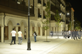 Foreign guests got acquainted with the newly built Karabakh Street in Shusha