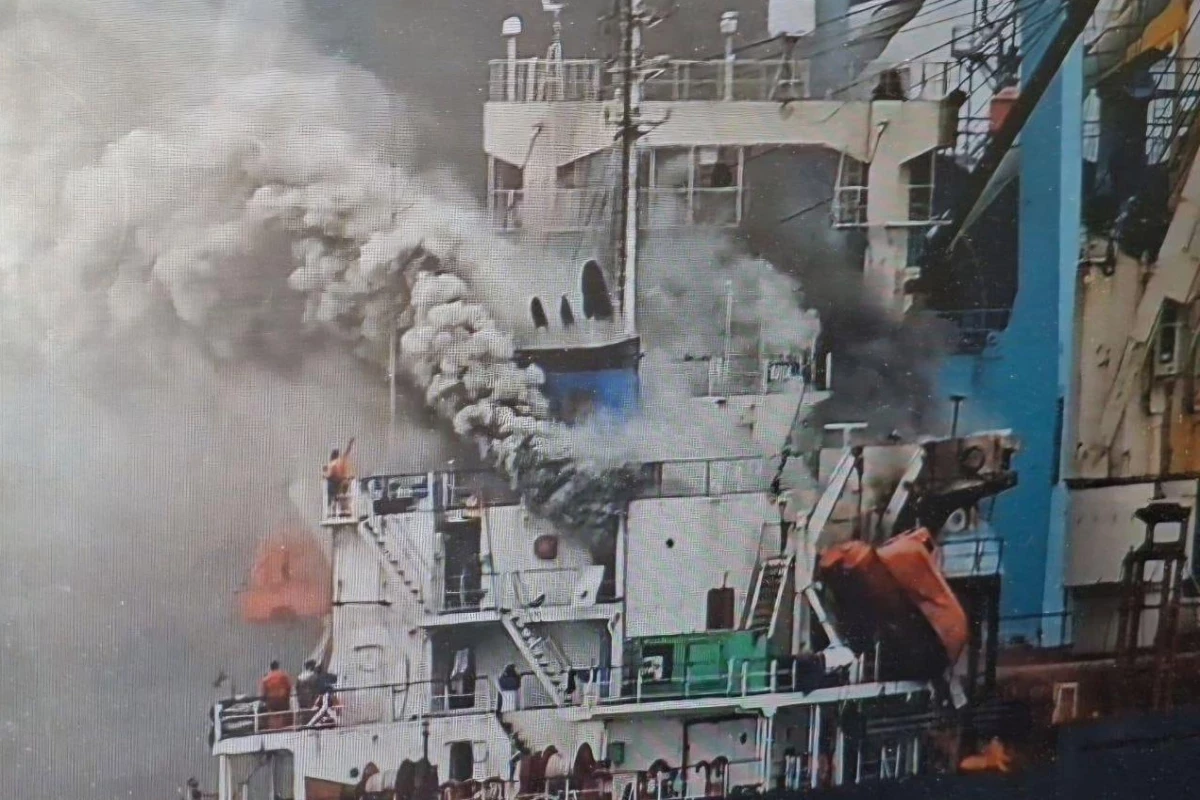 Russian strike on foreign commercial vessel in Odesa kills three, injures five