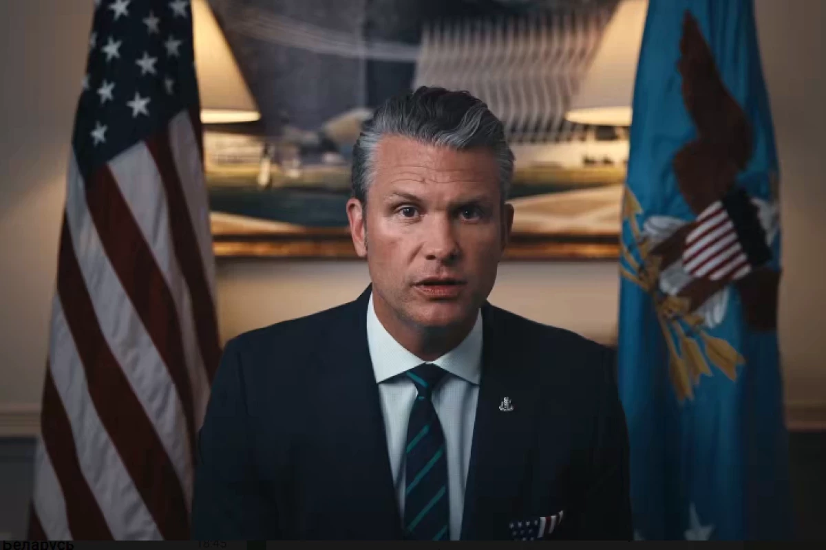 US Defense Secretary Pete Hegseth