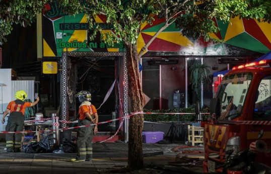 Bangkok pub fire kills at least 27 people