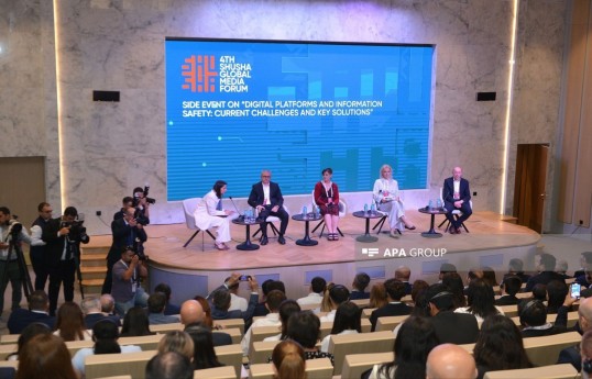 Session on secure information environment on digital platforms held as part of 4th Shusha Global Media Forum - PHOTO 