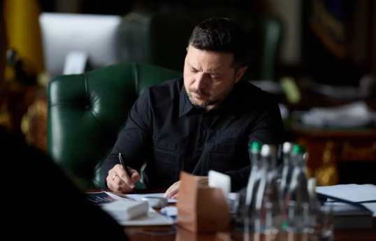 Volodymyr Zelenskyy, Ukrainian President