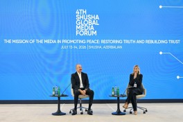 4th Shusha Global Media Forum begins with participation of President Ilham Aliyev - LIVE 