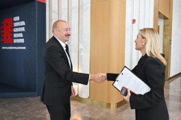 President Ilham Aliyev attended opening of 4th Shusha Global Media Forum - VIDEO  - PHOTO 