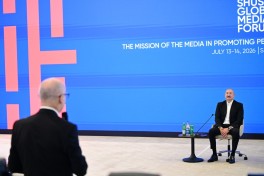 President Ilham Aliyev attended opening of 4th Shusha Global Media Forum - VIDEO  - PHOTO 