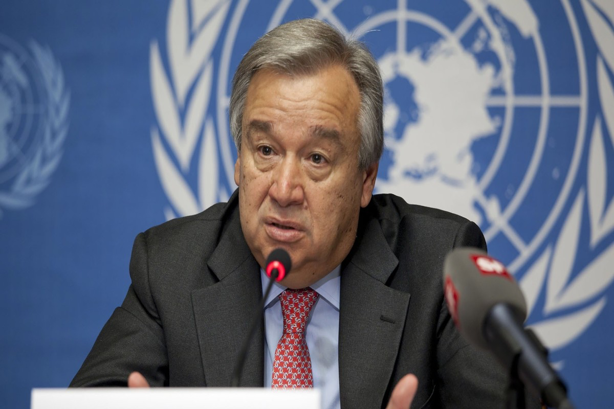 UN Secretary-General António Guterres