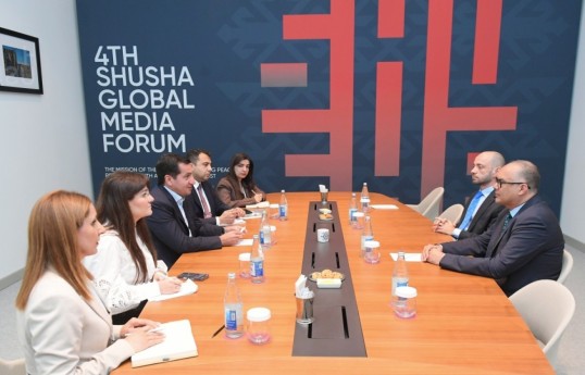 Presidential aide Hikmat Hajiyev meets Turkish delegation in Shusha
