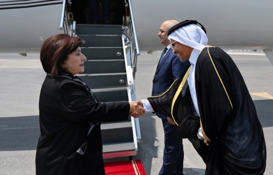 Speaker Sahiba Gafarova visits Qatar to offer condolences over former Emir's passing - UPDATED 