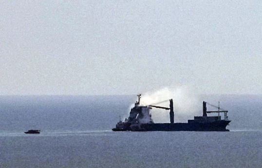 Russia says it struck two Ukrainian bulk carriers and a tanker near Odesa