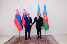 Official welcome ceremony held in Shusha for President of Slovakia Peter Pellegrini