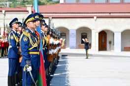 Official welcome ceremony held in Shusha for President of Slovakia Peter Pellegrini