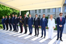 Official welcome ceremony held in Shusha for President of Slovakia Peter Pellegrini