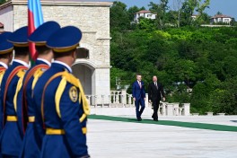 Official welcome ceremony held in Shusha for President of Slovakia Peter Pellegrini