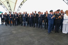 Azerbaijani and Slovak Presidents review reconstruction work in Aghdam's Bash Garvand village - PHOTO 